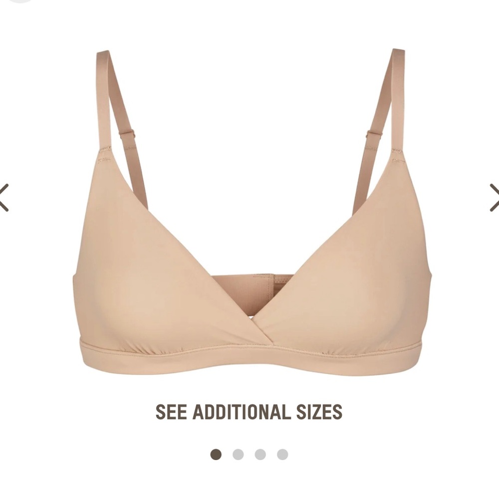 SKIMS fits everybody crossover bralette size xs clay